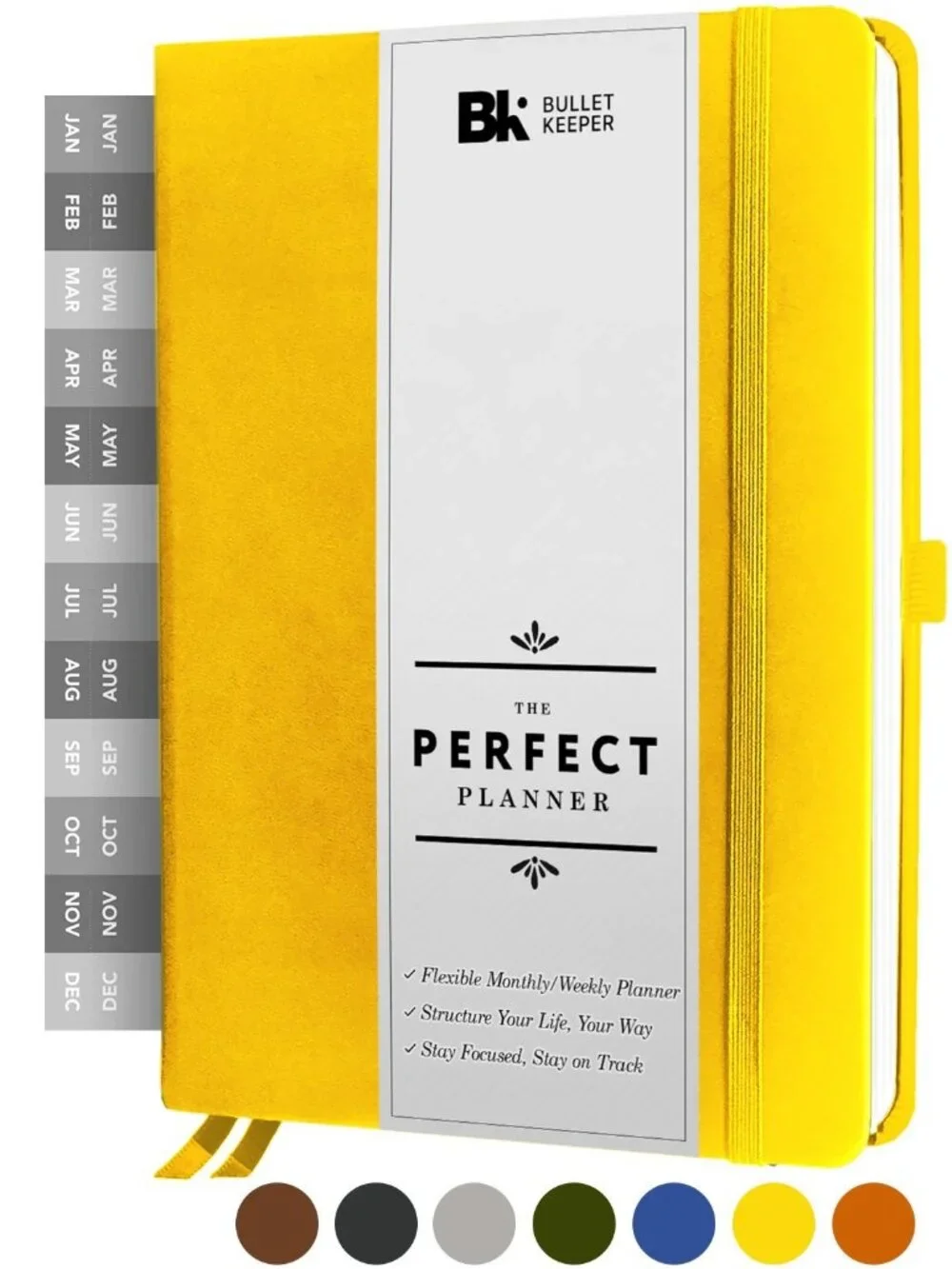 The Perfect Planner Collection Monthly/Weekly Flexible Structures Undated Year